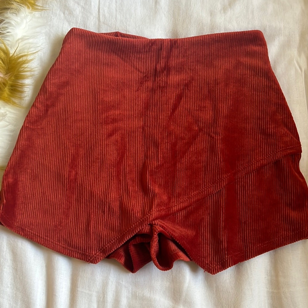 Orange skort